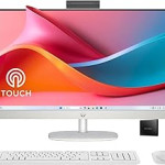 HP 27" FHD Touchscreen All-in-One Desktop Computer